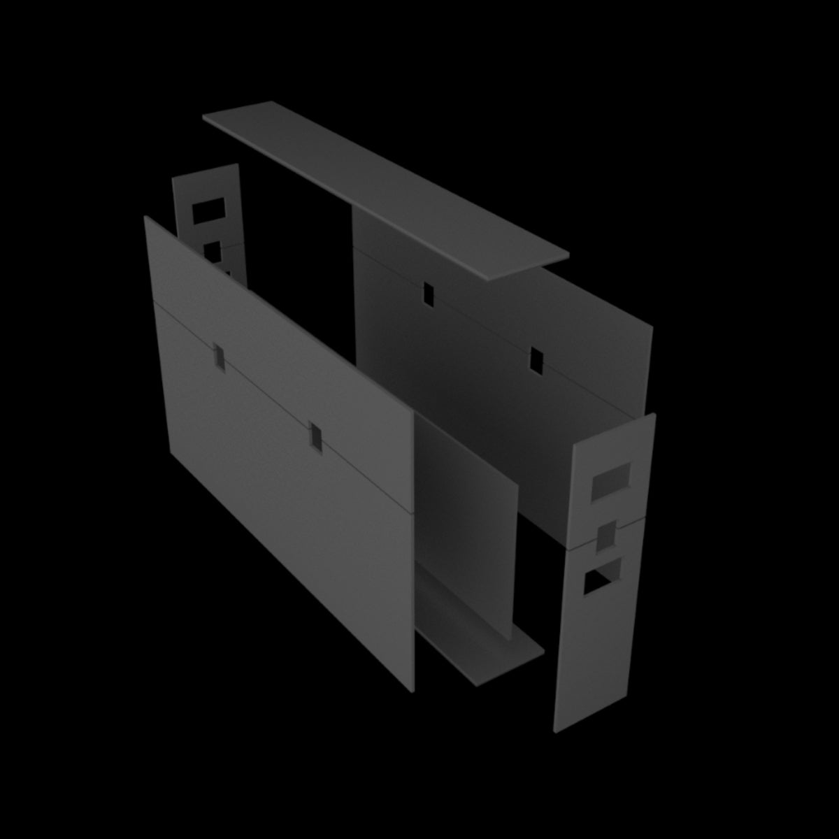 [Test] 65" TV Flightcase